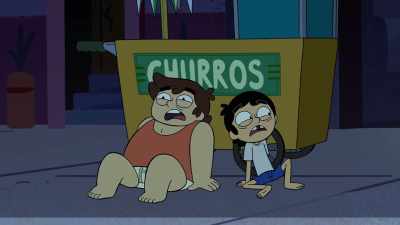 [ Both panting ] - Victor and Valentino