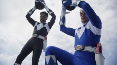 [both panting] - Mighty Morphin Power Rangers: Once & Always