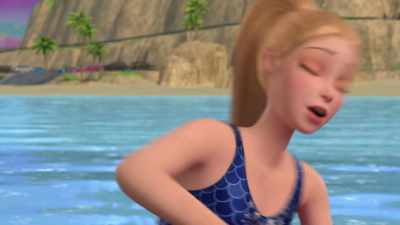 [both panting] - Barbie: A Touch of Magic