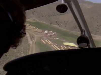 Both parties make a hasty retreat
back to the ranch... - Wild Wild Country