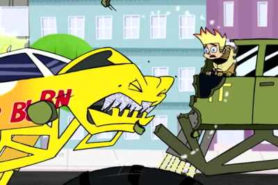 (BOTH SCREAM) - Johnny Test