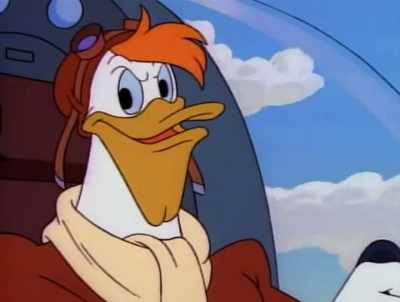 [both screaming]
Into the pit of eternal screams. - DuckTales