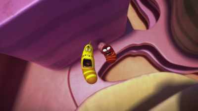 [both screaming] - Larva Family