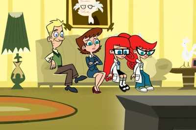 (BOTH SCREAMING) - Johnny Test
