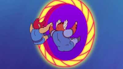 [both screaming] - ThunderCats Roar