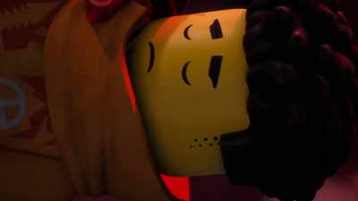 -[both screaming]
-[suspenseful music] - LEGO Ninjago: Dragons Rising