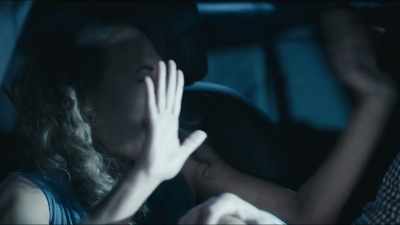 -[both screaming]
-[tires screeching] - You'll Never Leave Me