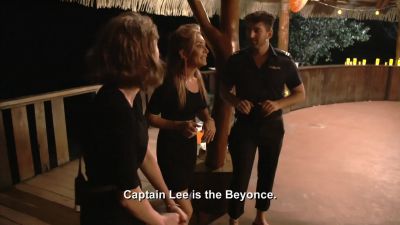 Both: Shoo.
[laughing] - Below Deck