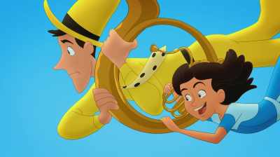 [both shout] - Curious George: Royal Monkey
