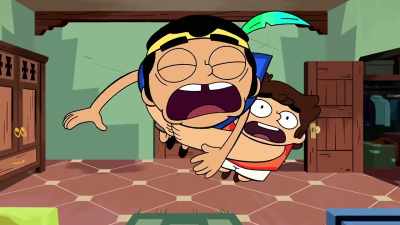[ Both shouting ] - Victor and Valentino