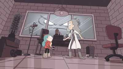 [both shouting] - Hilda