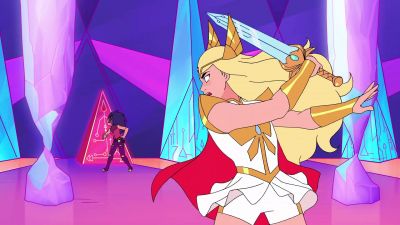 [both shouting] - She-Ra and the Princesses of Power
