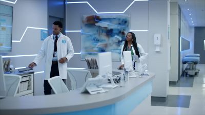 - [both sigh]
- Shift's over. - Black Lightning