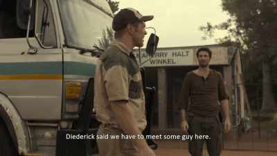 (both speak Afrikaans) - Trackers