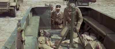(BOTH SPEAKING GERMAN) - Raid on Rommel