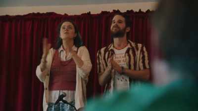 (BOTH STOMPING RHYTHMICALLY) - Theater Camp
