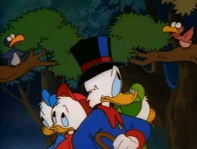 [both straining] - DuckTales