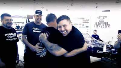 Both Team X drivers are
heading to the second round. - Street Outlaws No Prep Kings Team Attack