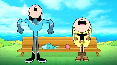 BOTH:
That's it! It's over! - Teen Titans Go!