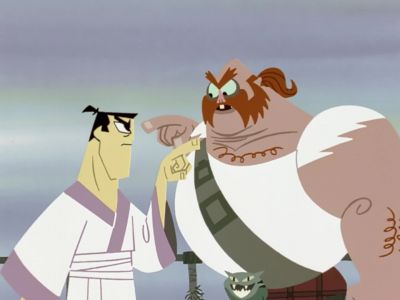 BOTH: They're after me!
After you? - Samurai Jack