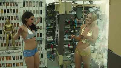 Both were unaware the
 surviving space fairy - Giantess Attack vs. Mecha Fembot