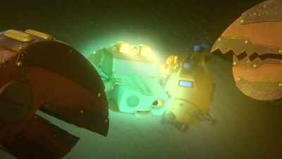 [both whimper] - Mighty Monsterwheelies