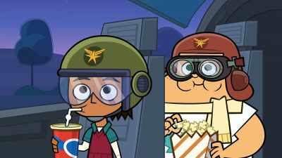Both: Woo-hoooo!
(Jet whooshes) - Total DramaRama