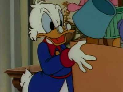 -[both yell]
-[roars] - DuckTales