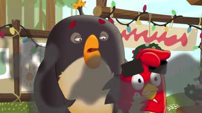 [both yell] - Angry Birds: Summer Madness