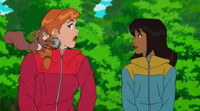 -(BOTH YELLING)
-(CHITTERING) - Marvel Rising: Secret Warriors
