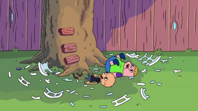[BOTH YELLING] - Clarence