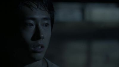 - ( bottle clatters )
- Man: Shit! - The Walking Dead