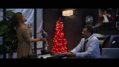[bottle taps desk] - Holiday Rush