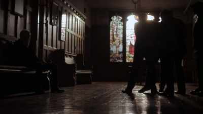 [Bottle thuds] - Damien