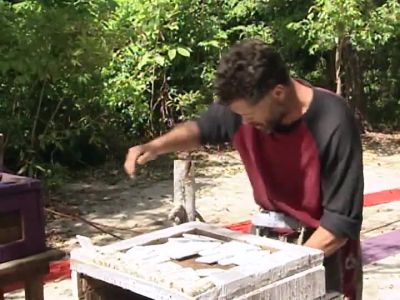 Bottling.
Terry and Danielle back. - Survivor