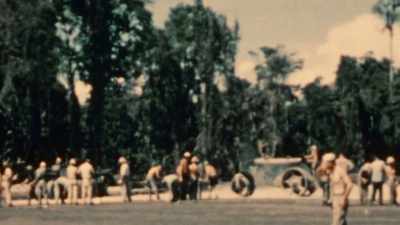 Bougainville finally
falls into Allied hands. - The Pacific War in Color