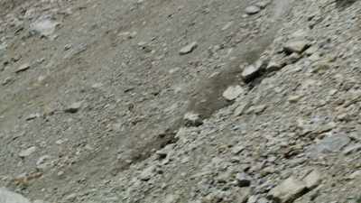 [boulders tumbling] - Edge of the Earth