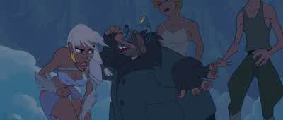 Ooh I like herHmm 'Bout time someone hit himI'm just sorry it wasn't me - Atlantis: The Lost Empire