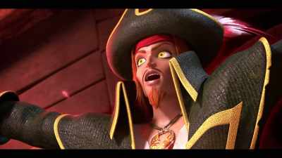 Bow before
the dread pirate Barbarossa, - Mermaid Magic