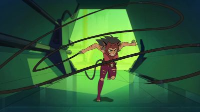 -Bow.
-Don't lose your focus. - She-Ra and the Princesses of Power