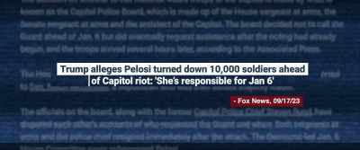 Bowser and Pelosi rejected
trump authorization - Government Gangsters