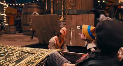 BOY 1: Root beer!
BOY 2: Root beer. - Pinocchio