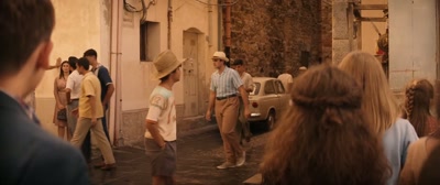 - BOY 2: Hey, watch it!
- (RESPONDS IN ITALIAN) - Indiana Jones and the Dial of Destiny