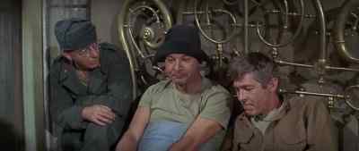 Boy, I gotta get out of here! - What Did You Do in the War, Daddy?