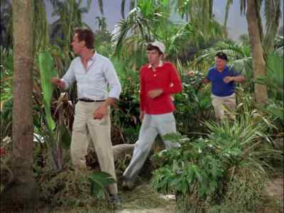 BOY, IS HE
SLIPPERY, HUH? - Gilligan's Island