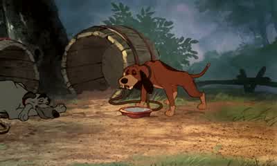 Boy, it's great to be back home, isn't it, chief? - The Fox and the Hound