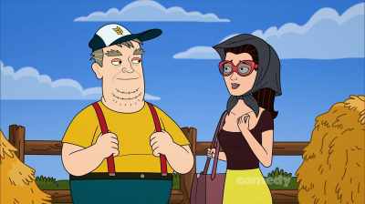 Boy, it's sure beautiful out here, - Corner Gas Animated