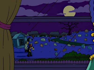 Boy, Lisa's room really is scary. - The Simpsons