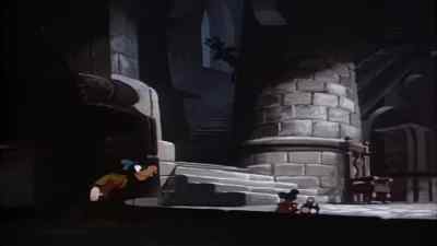 Boy, look at the size of that meal. - Mickey and the Beanstalk