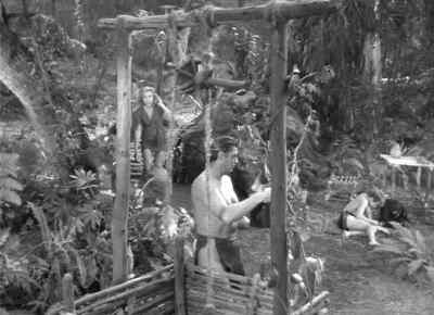Boy, look, jungle water pure. - Tarzan and the Amazons